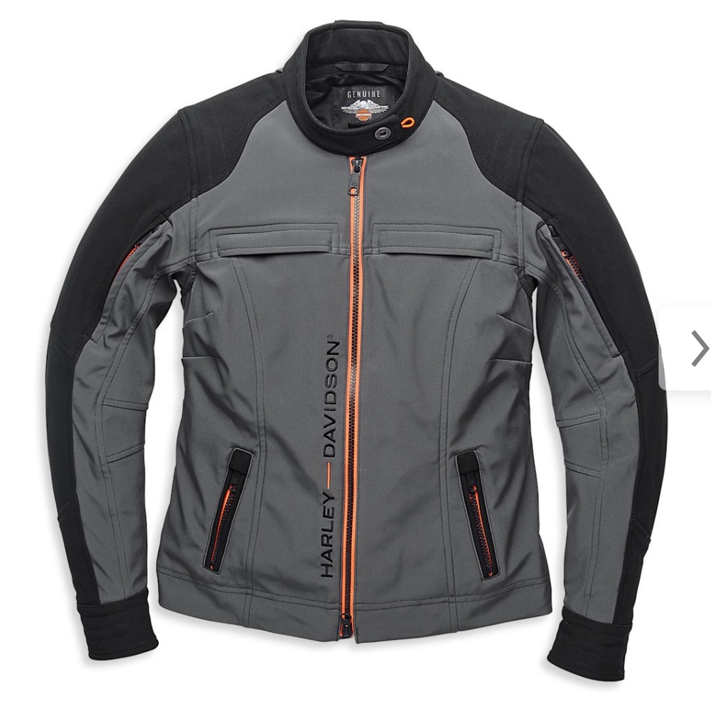 WOMEN'S H-D NEW HORIZON WINDPROOF SOFTSHELL RIDING JACKET 2W PLUS